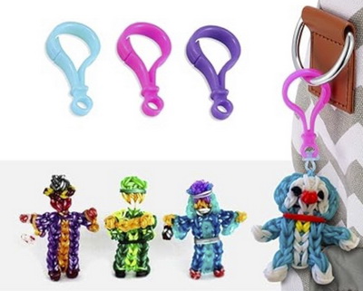 Rubber Loom - Backpack Hooks